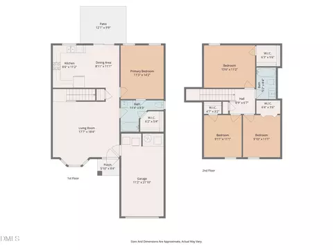Floorplan - 4416 Dolwick Dr, Durham, NC 27713 photo 2 of 2