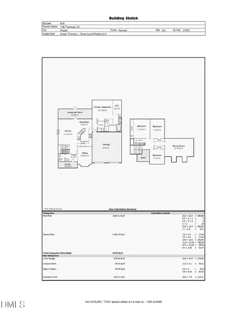 Floorplan - 138 Tramway Cir, Angier, NC 27501 photo 1 of 1