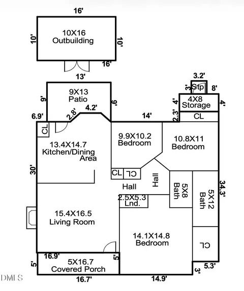 Floorplan - 57 Overdrift Ct, Selma, NC 27576 photo 1 of 1
