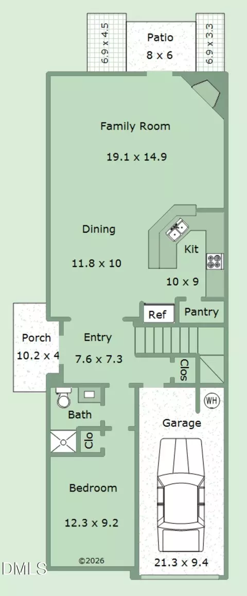 Floorplan - 630 Libson St, Durham, NC 27703 photo 1 of 2