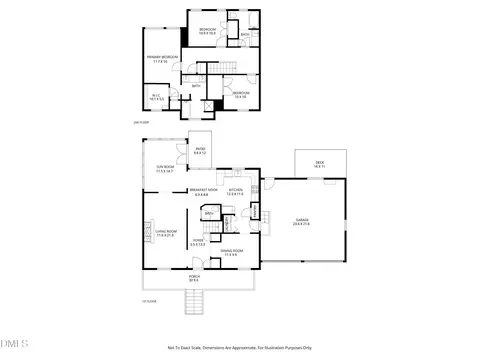 Floorplan - 6436 Silver Spring Ct, Willow Spring, NC 27592 photo 2 of 2