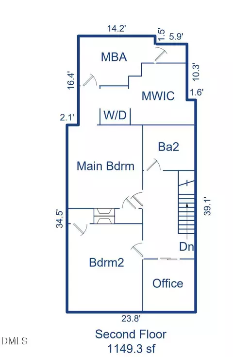 Floorplan - 325 E Trinity Ave, Durham, NC 27701 photo 5 of 6