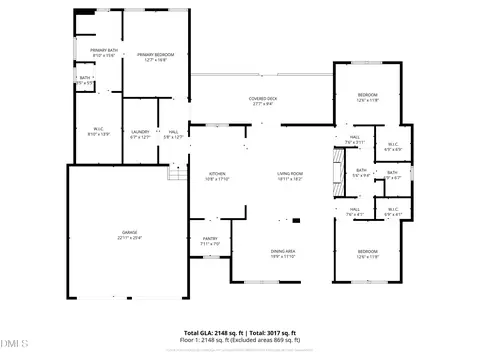Floorplan - 255 Ravens Row Dr, Benson, NC 27504 photo 1 of 1