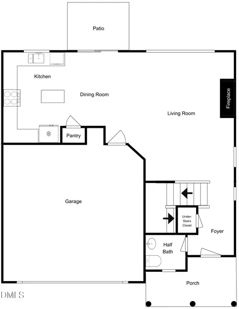 Floorplan - 2809 Roundleaf Ct, Raleigh, NC 27604 photo 1 of 2