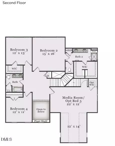 Floorplan - 2044 Upland Dr, Durham, NC 27712 photo 2 of 2