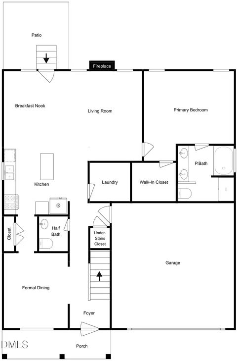 Floorplan - 182 Rolling Oaks Ln, Benson, NC 27504 photo 1 of 2