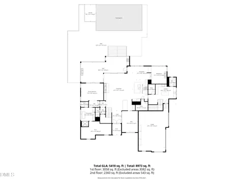 Floorplan - 1332 Eagleson Ln, Wake Forest, NC 27587 photo 2 of 6