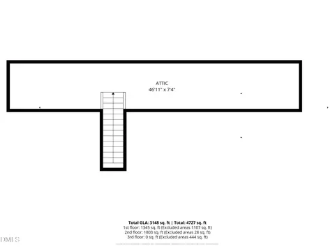 Floorplan - 4212 Cobscook Dr, Durham, NC 27707 photo 3 of 4