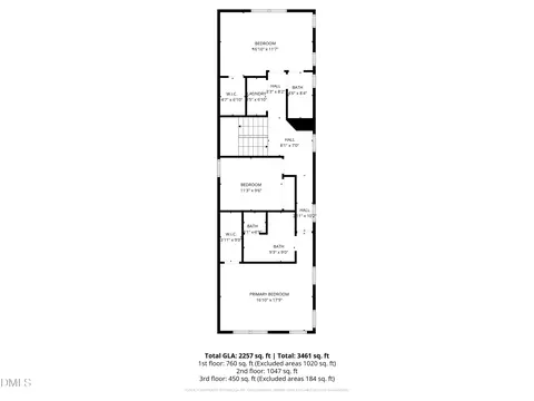 Floorplan - 1726 Main Divide Dr, Wake Forest, NC 27587 photo 2 of 5
