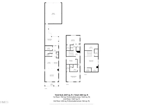 Floorplan - 1726 Main Divide Dr, Wake Forest, NC 27587 photo 5 of 5