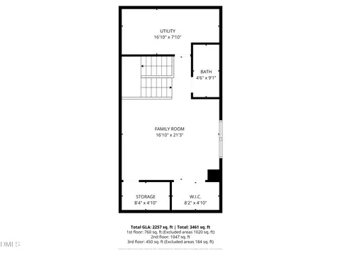 Floorplan - 1726 Main Divide Dr, Wake Forest, NC 27587 photo 4 of 5