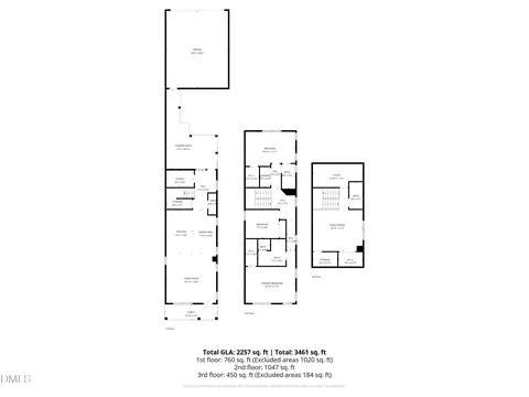 Floorplan - 1726 Main Divide Dr, Wake Forest, NC 27587 photo 3 of 5