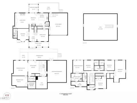 Floorplan - 111 Witheridge Ct, Apex, NC 27502 photo 1 of 1