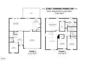 2783 Turner Pines Dr, New Hill, NC 27562