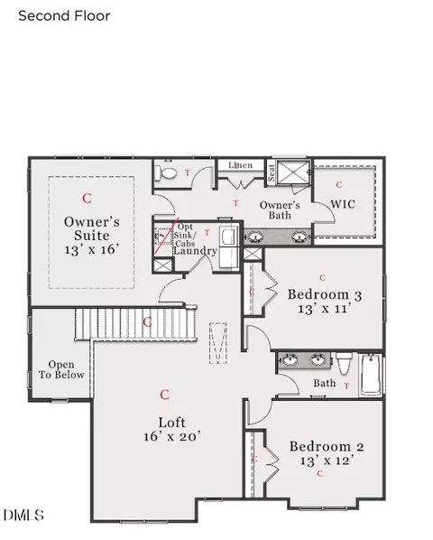 Floorplan - 1109 Prominence Dr, Durham, NC 27712 photo 2 of 2