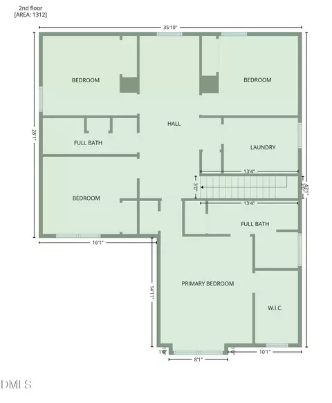 Floorplan - 125 Wilson St, Erwin, NC 28339 photo 3 of 6
