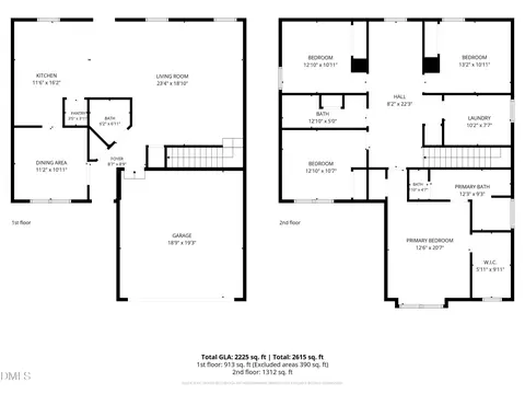 Floorplan - 125 Wilson St, Erwin, NC 28339 photo 5 of 6