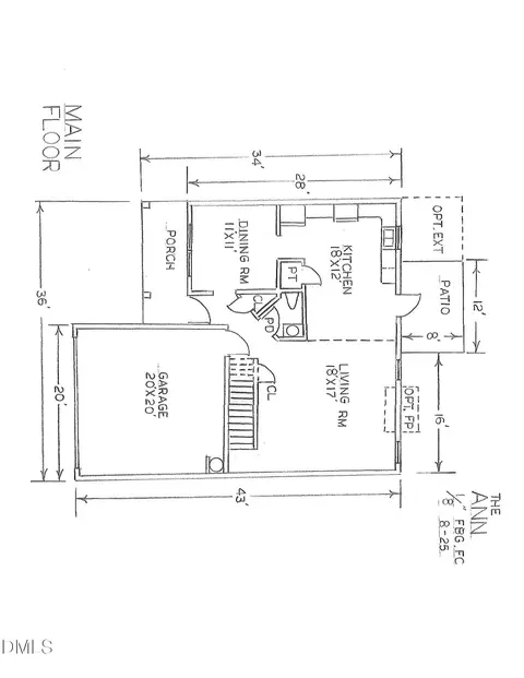 Floorplan - 125 Wilson St, Erwin, NC 28339 photo 3 of 4
