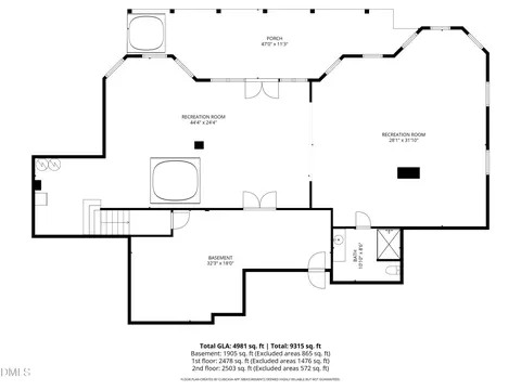 Floorplan - 152 Boulder Blvd, Manson, NC 27553 photo 5 of 8