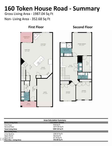 Floorplan - 160 Token House Rd, Durham, NC 27703 photo 4 of 4