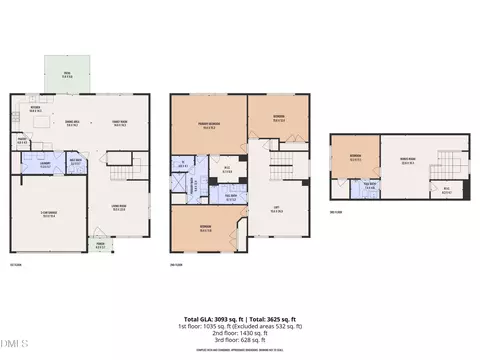 Floorplan - 93 Spring Crest Dr, Angier, NC 27501 photo 5 of 8