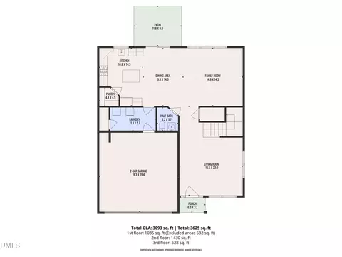 Floorplan - 93 Spring Crest Dr, Angier, NC 27501 photo 6 of 8