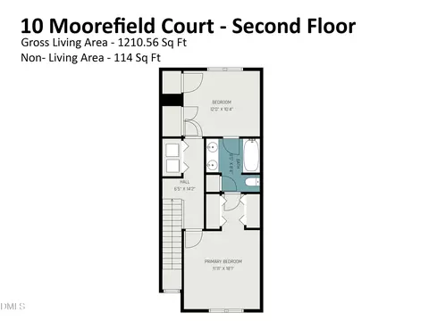 Floorplan - 10 Moorefield Ct, Durham, NC 27705 photo 3 of 3