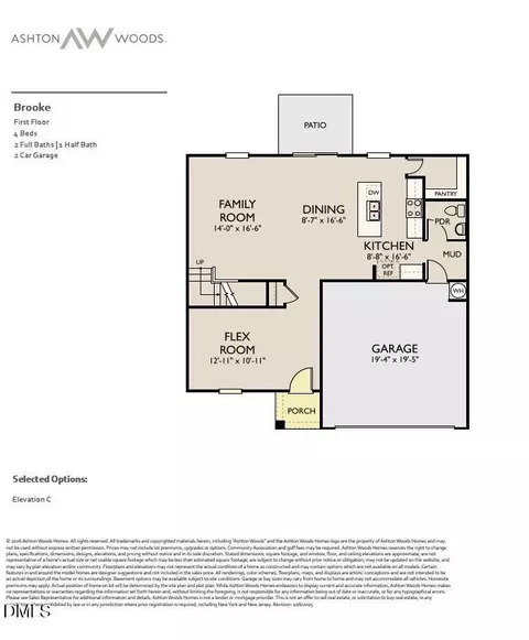 Floorplan - 11707 Salers Loop #20, Middlesex, NC 27557 photo 1 of 1