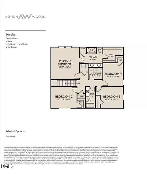 Floorplan - 11707 Salers Loop #20, Middlesex, NC 27557 photo 1 of 2