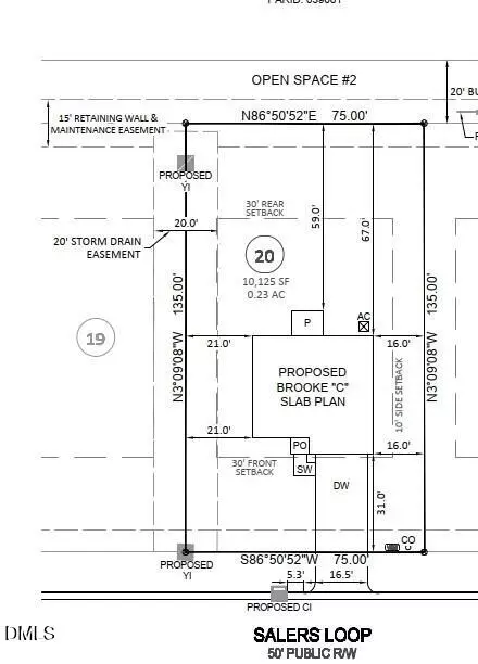 Floorplan - 11707 Salers Loop #20, Middlesex, NC 27557 photo 2 of 2