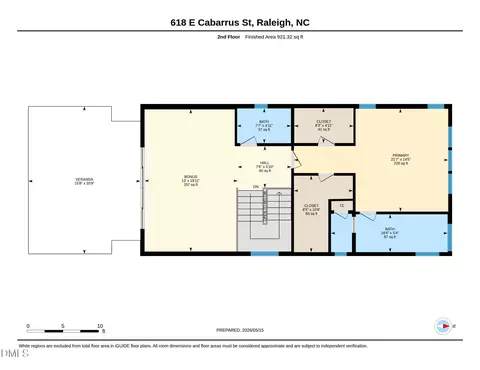 Floorplan - 618 E Cabarrus St, Raleigh, NC 27601 photo 2 of 3