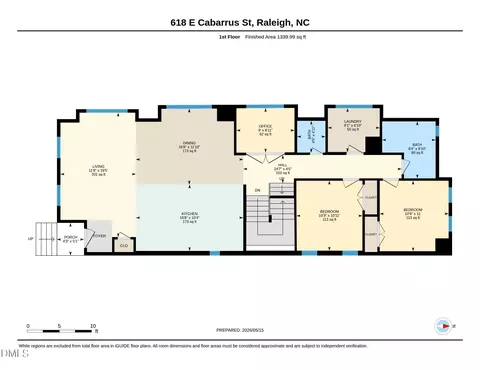 Floorplan - 618 E Cabarrus St, Raleigh, NC 27601 photo 1 of 3