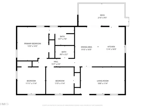 Floorplan - 1717 Collier Rd, Durham, NC 27707 photo 1 of 2