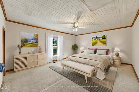 Bedroom - 50 Robert Sledge Rd, Spring Hope, NC 27882 photo 2 of 4