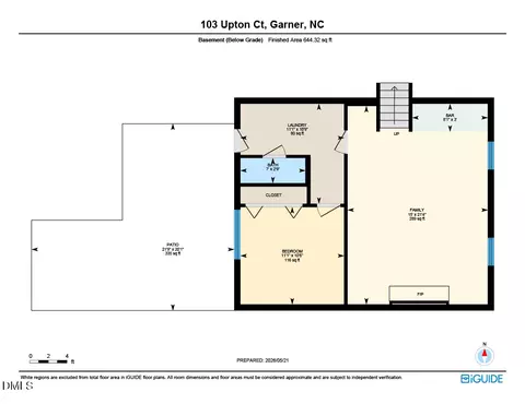 Floorplan - 103 Upton Ct, Garner, NC 27529 photo 4 of 4