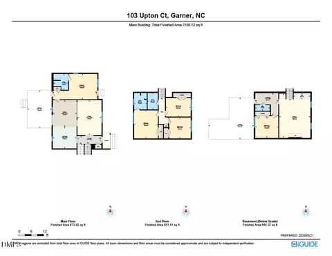 Floorplan - 103 Upton Ct, Garner, NC 27529 photo 1 of 4