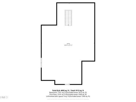 Floorplan - 5901 Jomali Dr, Durham, NC 27705 photo 3 of 8