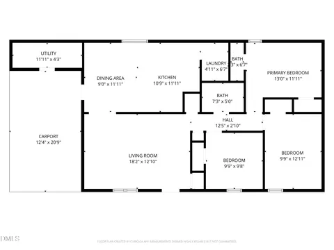 Floorplan - 120 Mars Dr, Dunn, NC 28334 photo 1 of 1