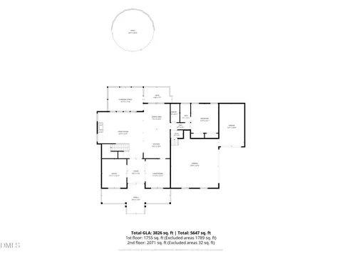 Floorplan - 3520 Hundleby Dr, Apex, NC 27539 photo 1 of 2
