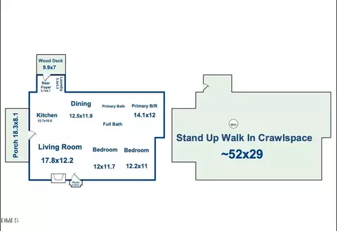 Floorplan - 406 E Geer St, Durham, NC 27701 photo 1 of 1