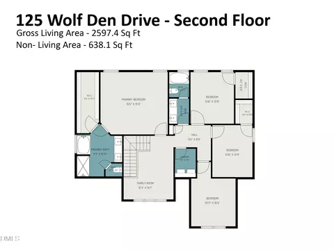 Floorplan - 125 Wolf Den Dr, Garner, NC 27529 photo 2 of 2