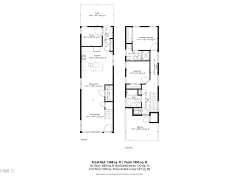 Floorplan - 425 Eugene St, Durham, NC 27701 photo 1 of 2