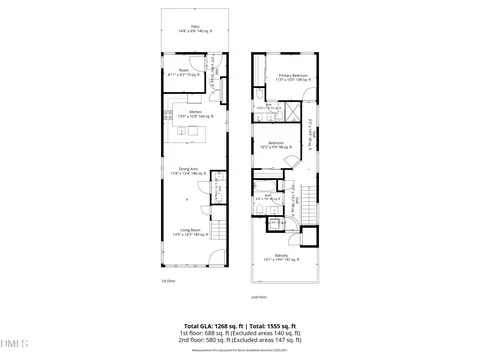 Floorplan - 425 Eugene St, Durham, NC 27701 photo 2 of 2