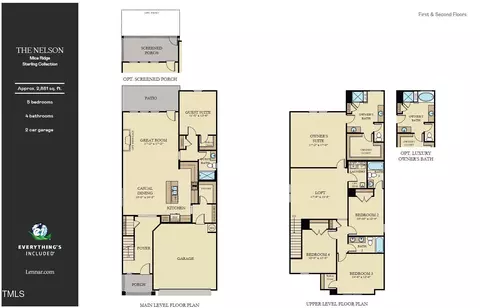 Floorplan - 1025 Gemstone Way, Durham, NC 27703 photo 1 of 1