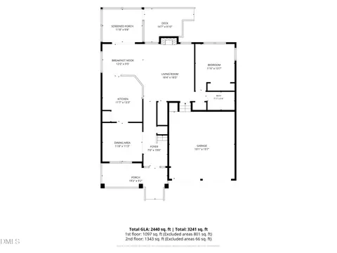 Floorplan - 228 Strolling Way, Durham, NC 27707 photo 1 of 3