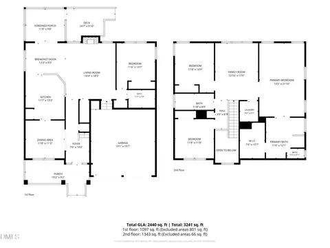 Floorplan - 228 Strolling Way, Durham, NC 27707 photo 3 of 3