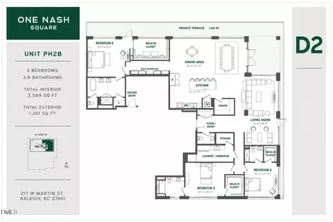 217 W Martin St #PENTHOUSE 2 B, Raleigh, NC 27601