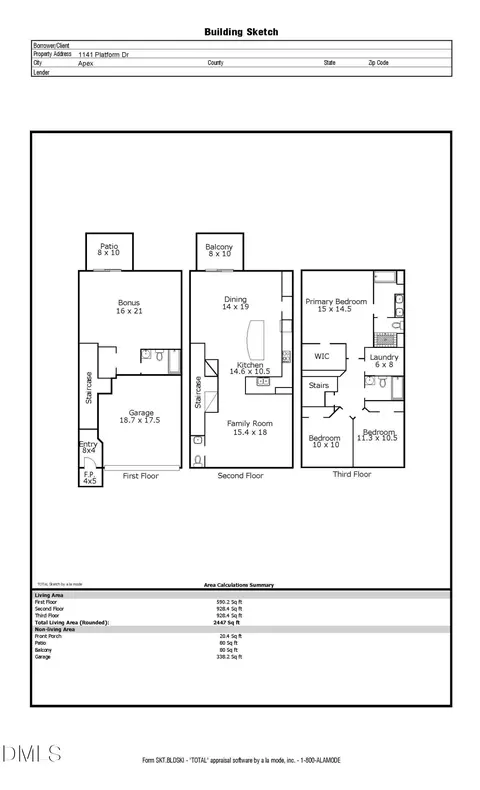 Floorplan - 1141 Platform Dr, Apex, NC 27502 photo 1 of 1