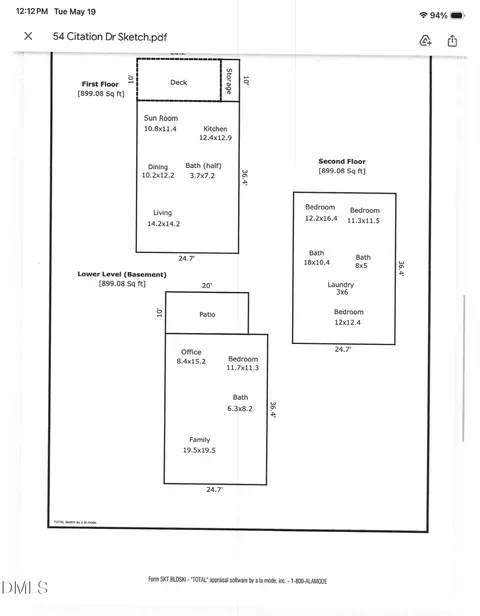 54 Citation Dr, Durham, NC 27713