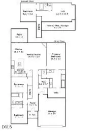 Floorplan - 3334 Longleaf Estates Dr, Raleigh, NC 27616 photo 2 of 2